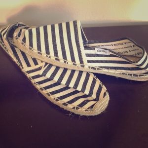 Black and white Soludos! NWOT!